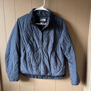 Mountain Hardwear Navy Quilted Pullover